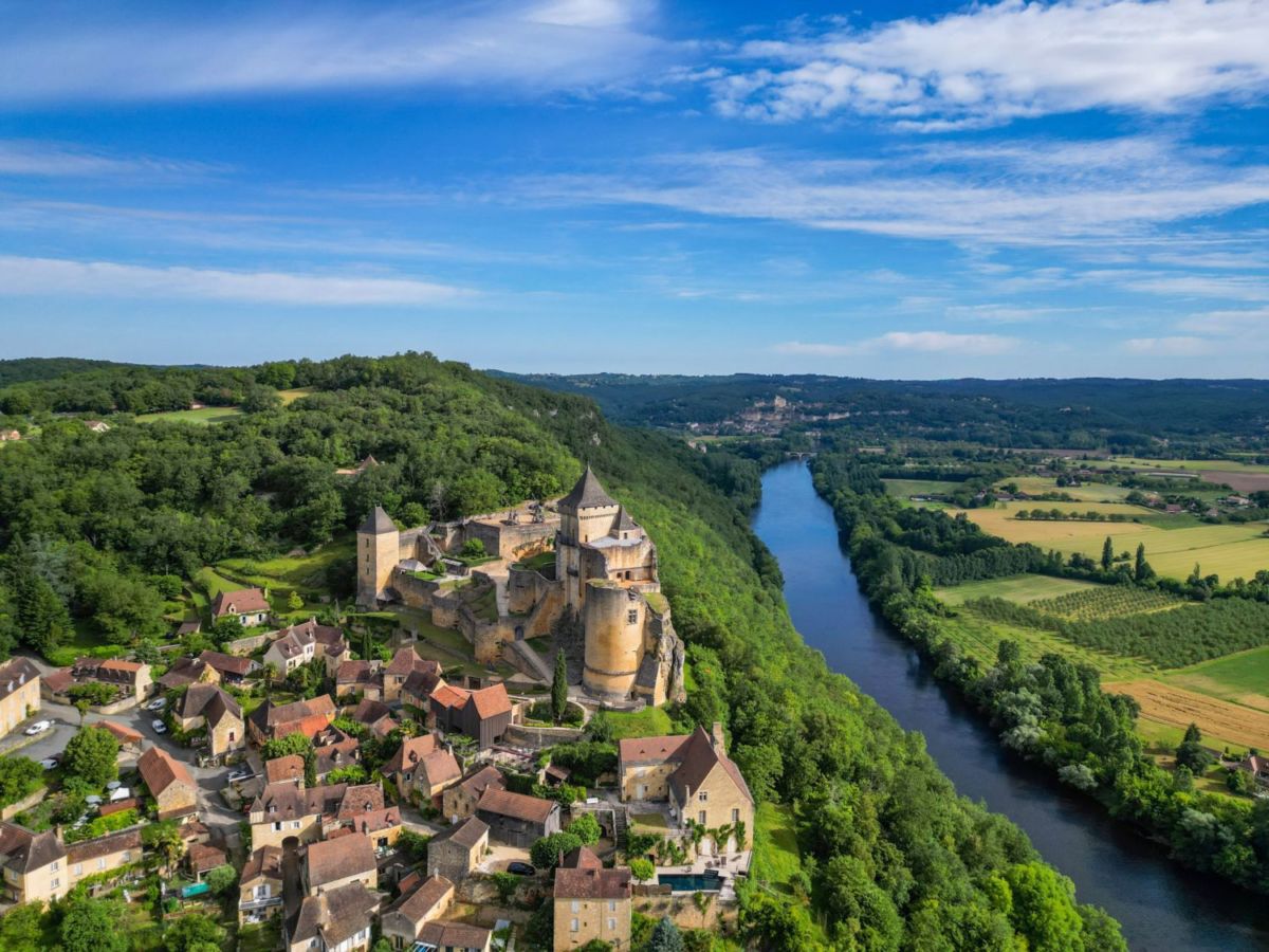 Valle de Dordoña, en el suroeste de Francia