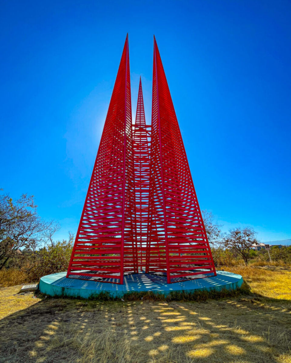 Esculturas monumentales en la UNAM