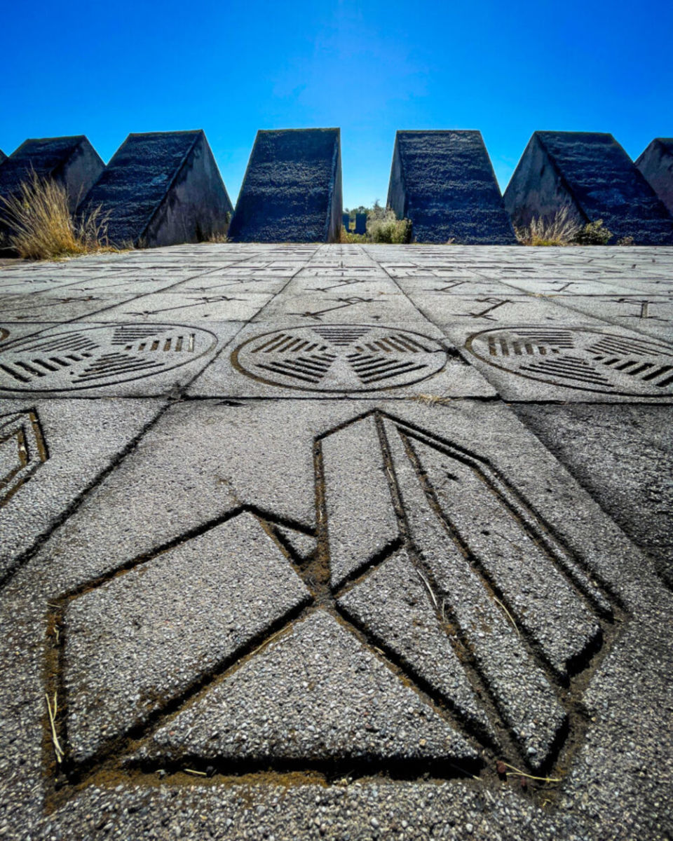 Esculturas monumentales en la UNAM