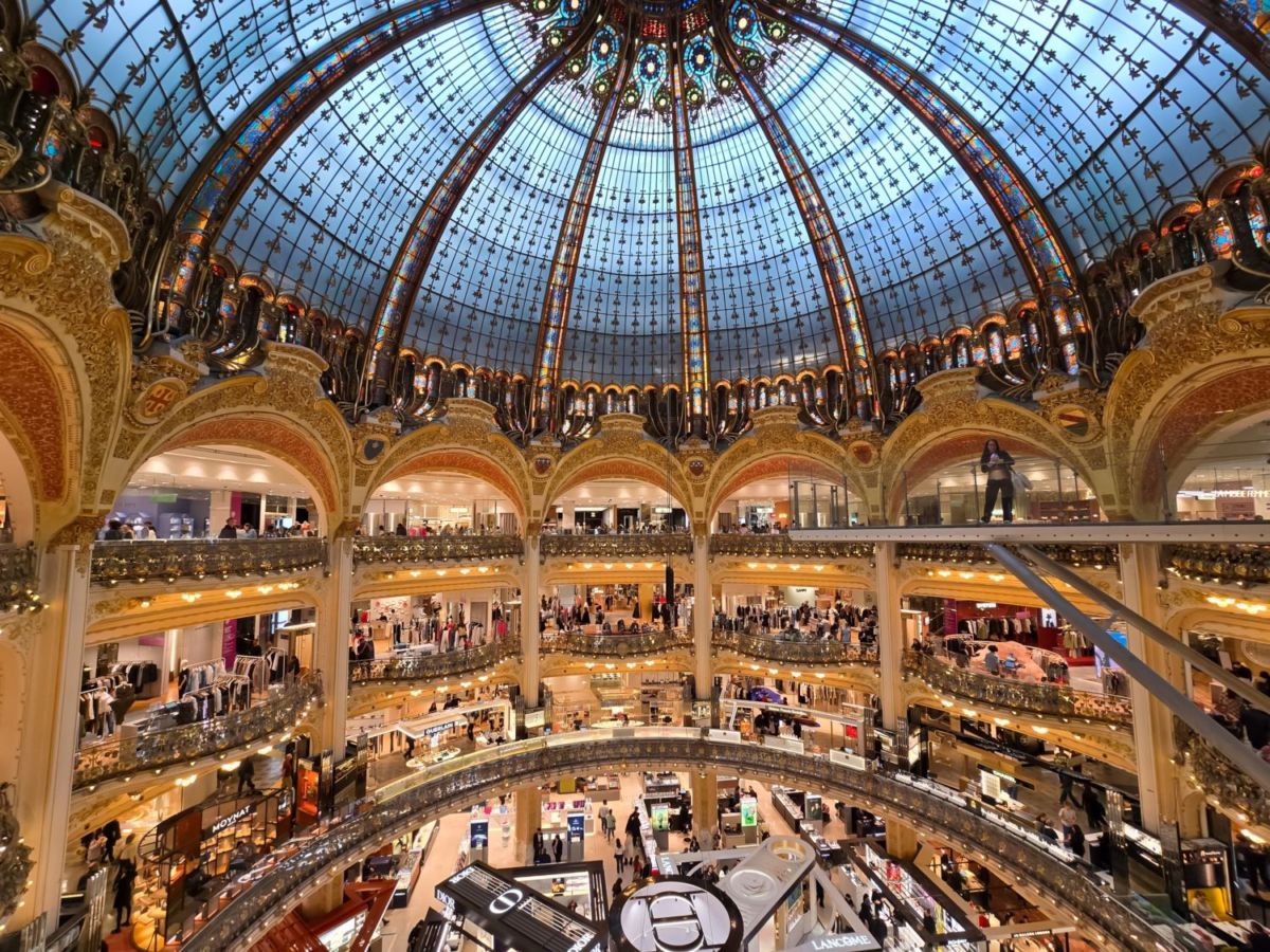 cupula de las galerías Lafayette