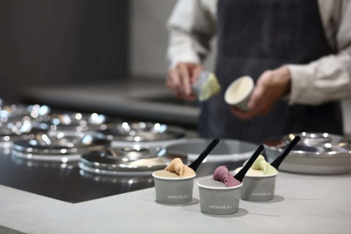 Helados Minimal en Taiwan.
