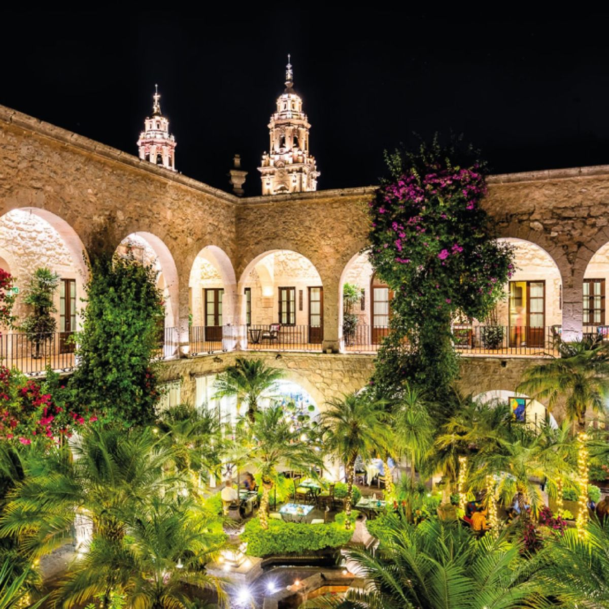 Este es el hotel más antiguo de Morelia y con casi 300 años es una obra de arte en sí mismo