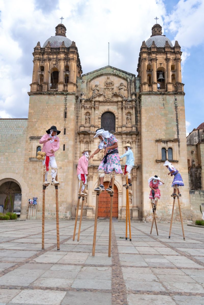 Festival de la Guelaguetza en el centro de Oaxaca 