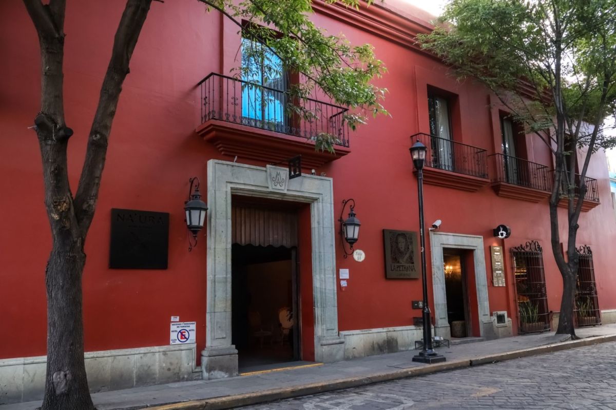 Hoteles con fachadas discretas en Oaxaca 
