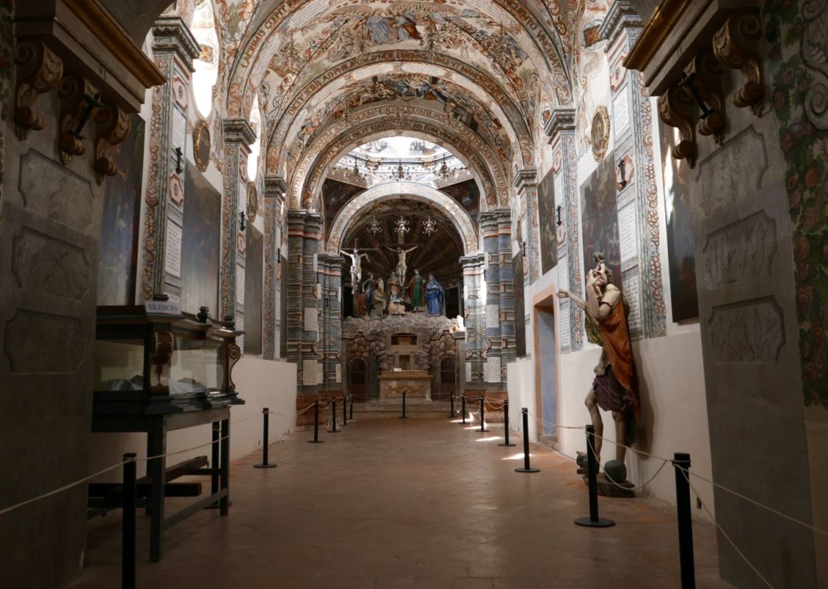 Interior del Santuario de Jesús Nazareno de Atotonilco
