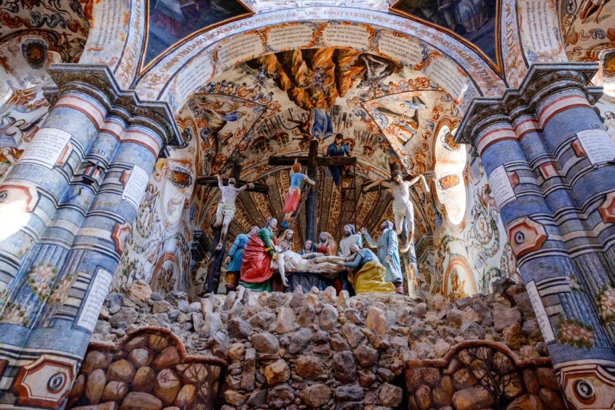 Decoración del Santuario de Atotonilco
