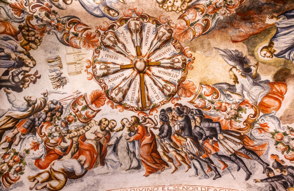 Murales en el Santuario de Atotonilco