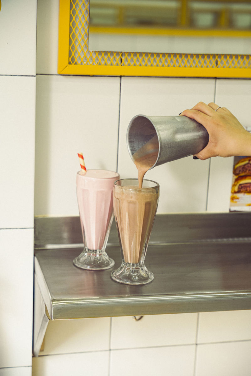 hamburguesas y malteadas las babis