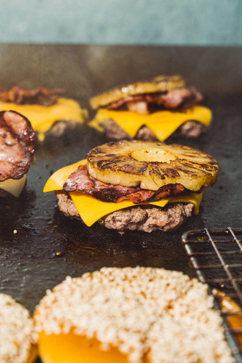 hamburguesas hawaianas