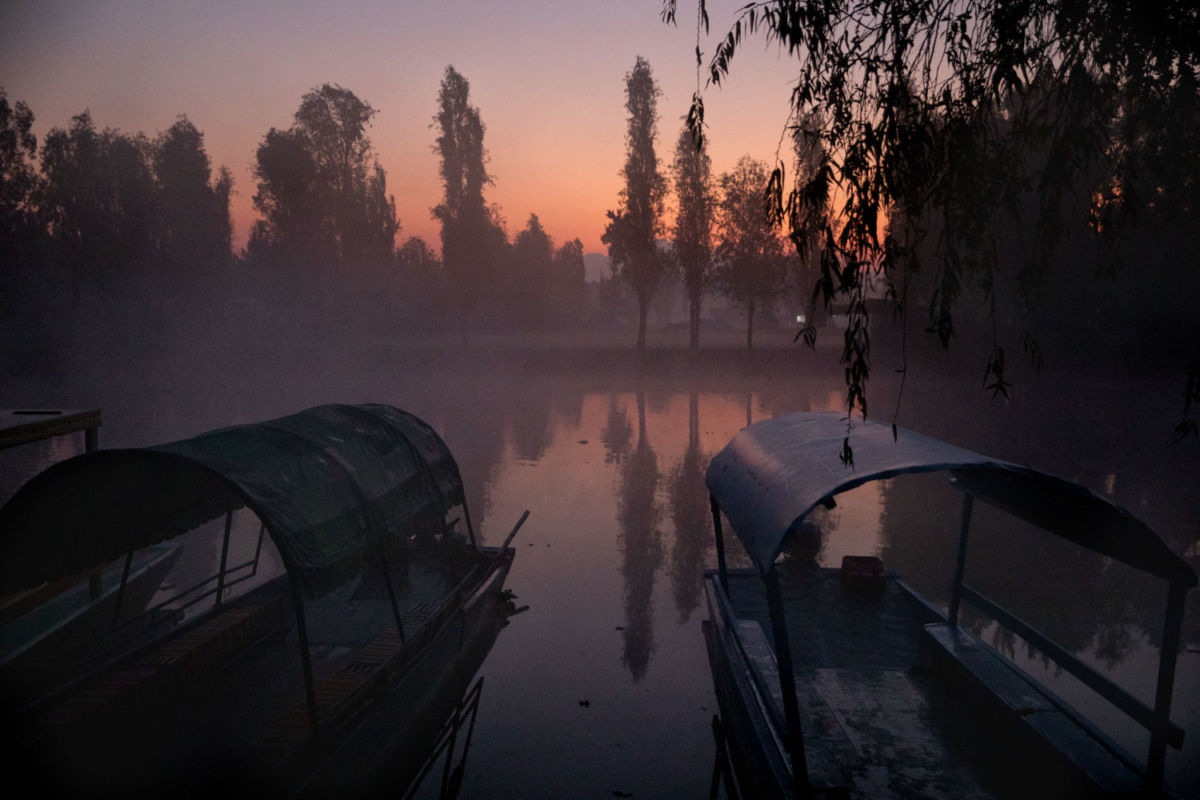 chinampas en Xochimilco