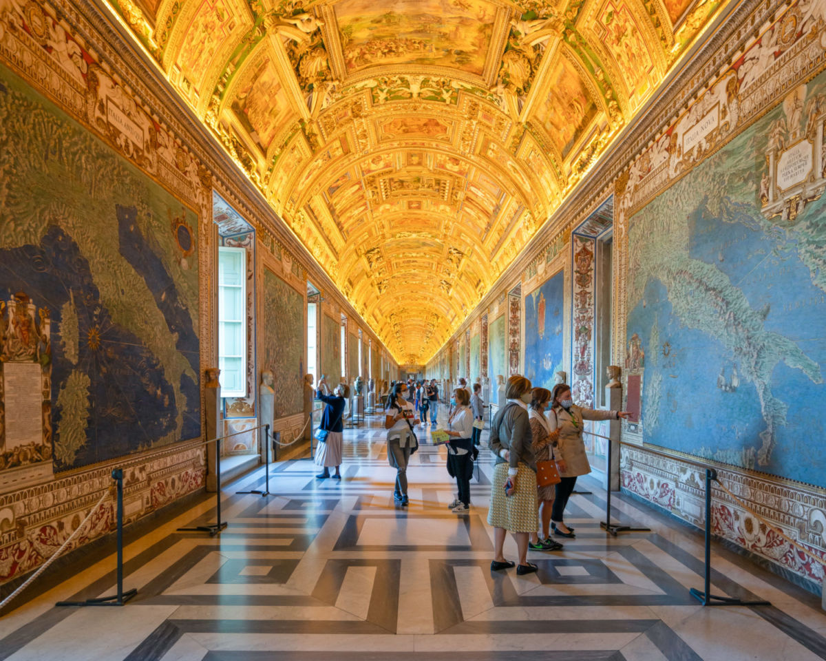 Galería de mapas del Museo del Vaticano