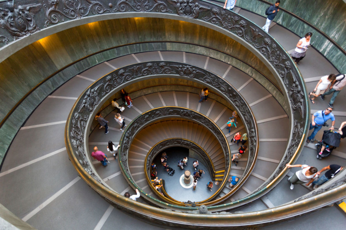 Escalera de Bramante