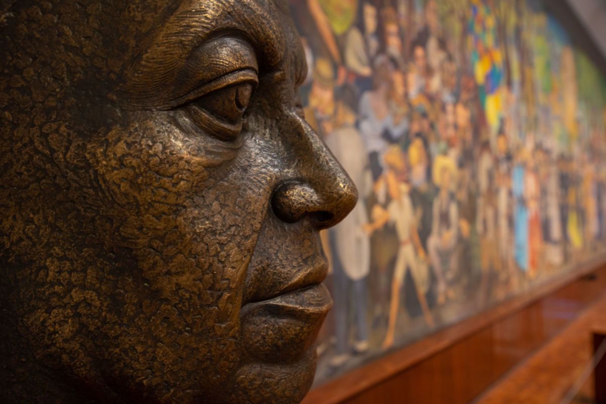 Escultura de Diego Rivera