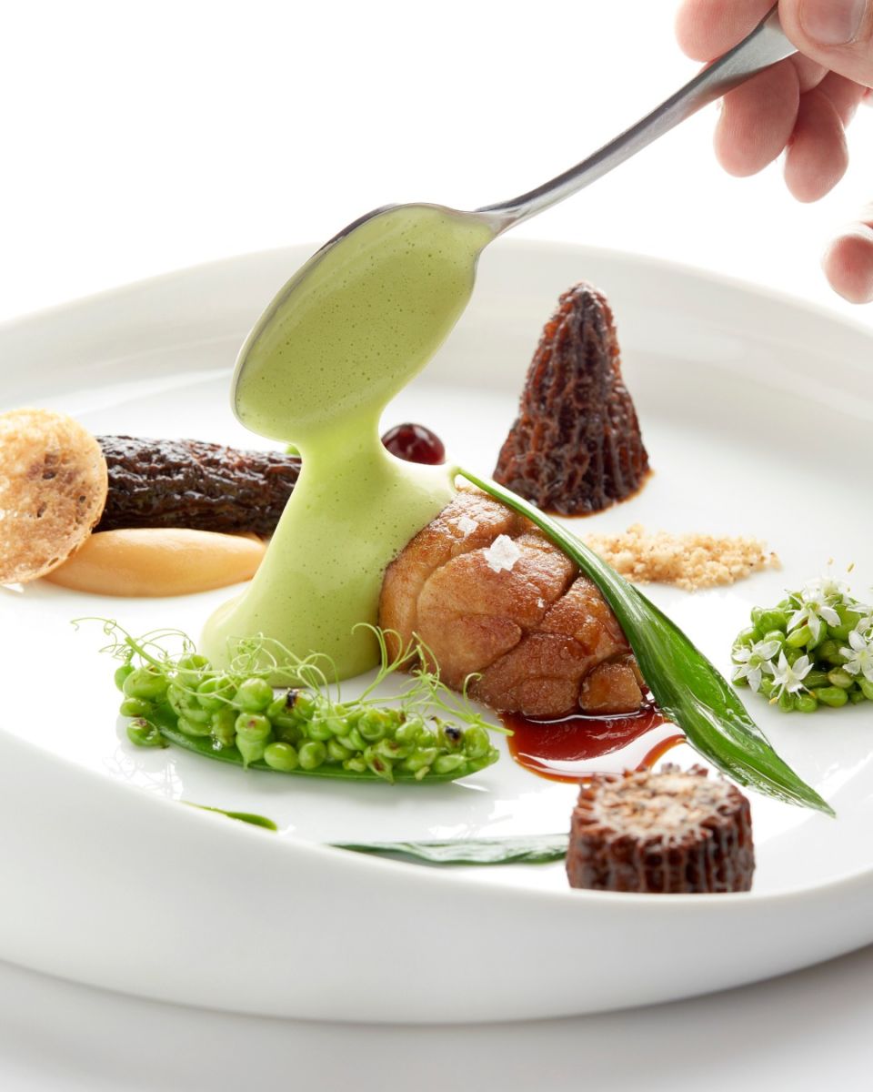 Odette restaurante Singapur. 