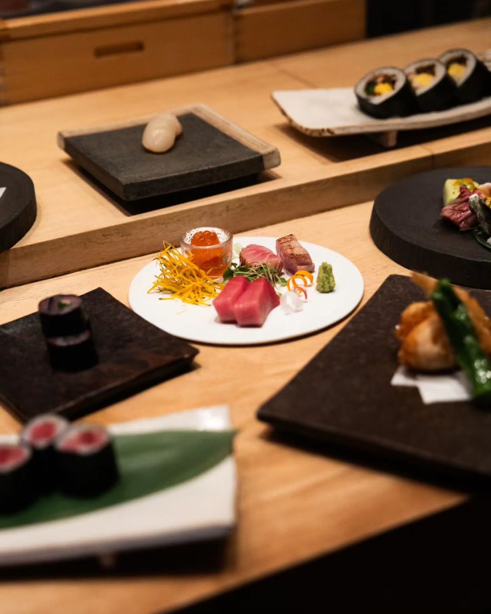Omakase en la CDMX en la colonia Roma. 