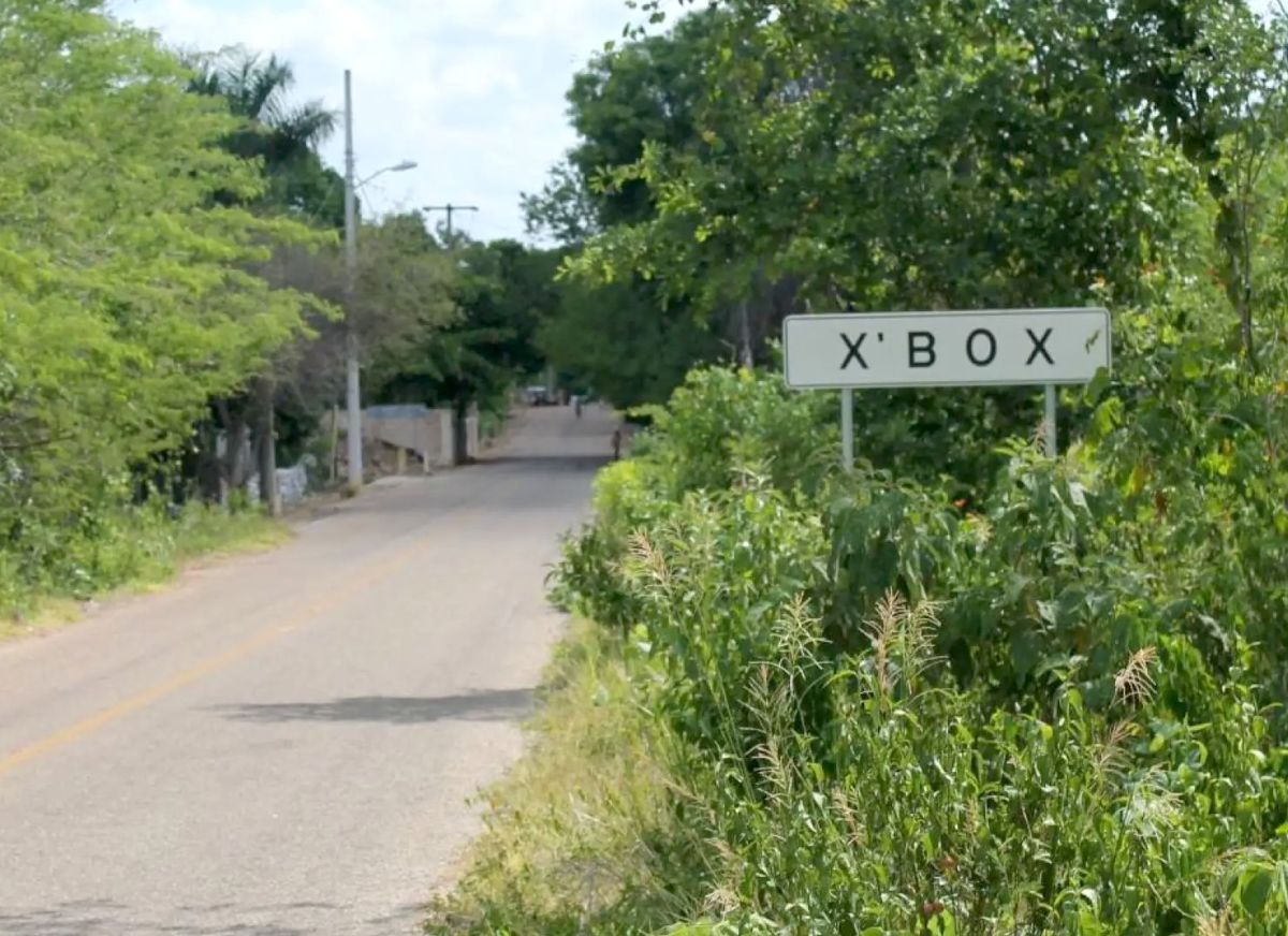Pueblo de X'Box en Yucatán