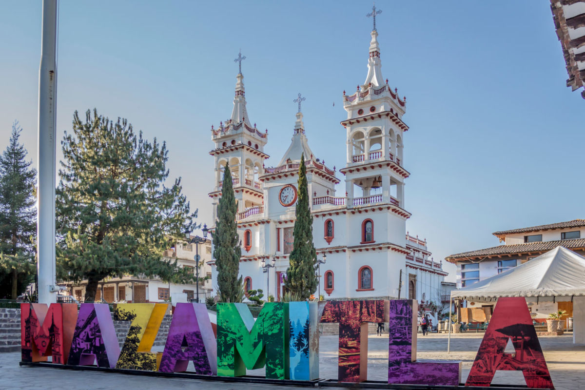 Plaza principal de Mazamitla