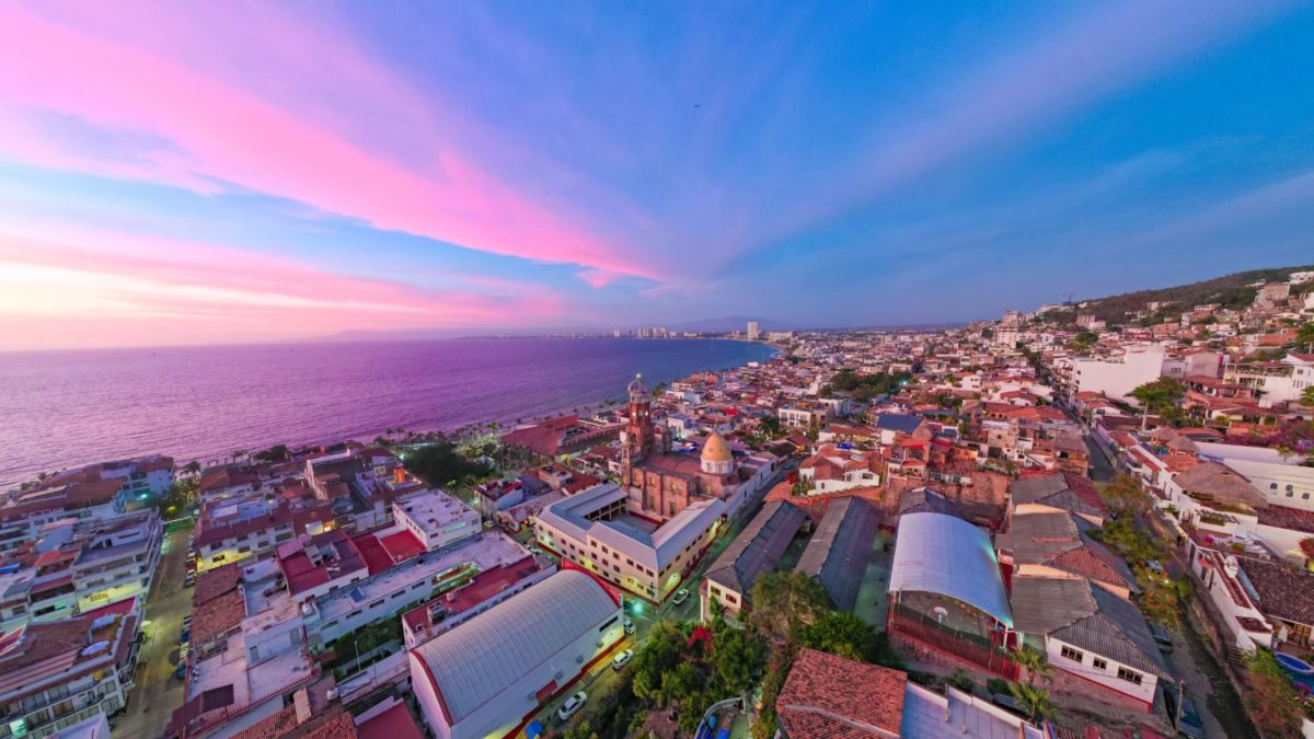 Atardecer en Puerto Vallarta