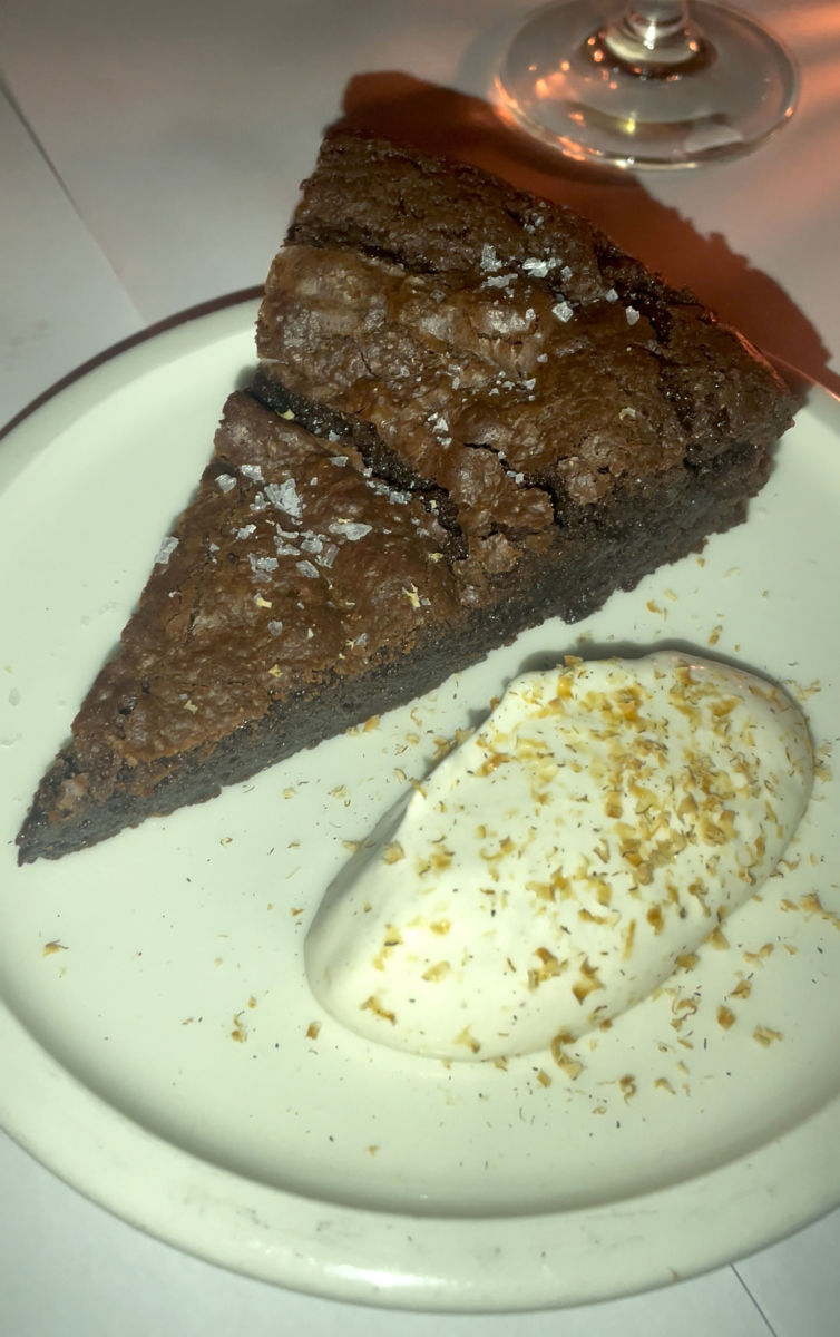 Pastel de chocolate en Darosa