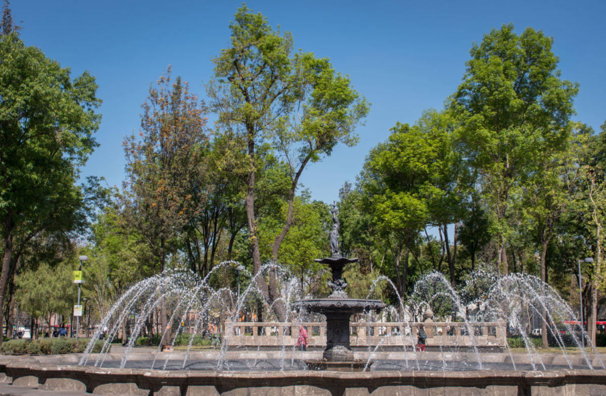 Este parque se fundó en 1592 por órdenes del virrey Luis de Velasco