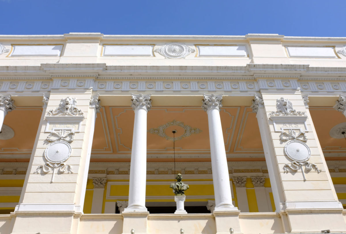Teatro en Mérida. 