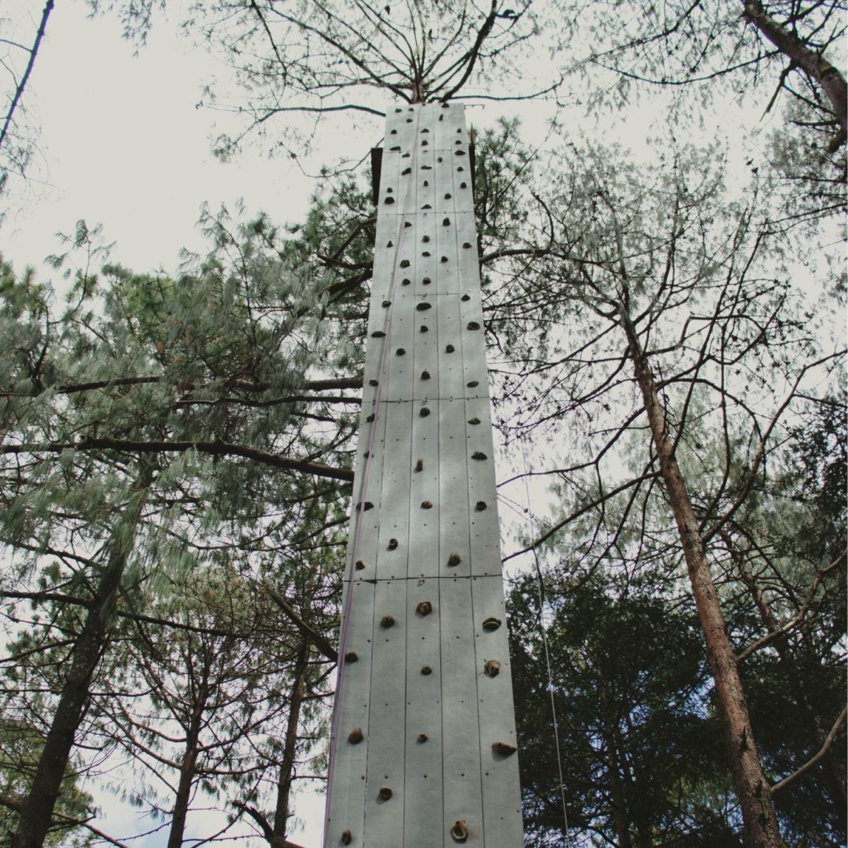 Muro de escalada en Valle Alegre