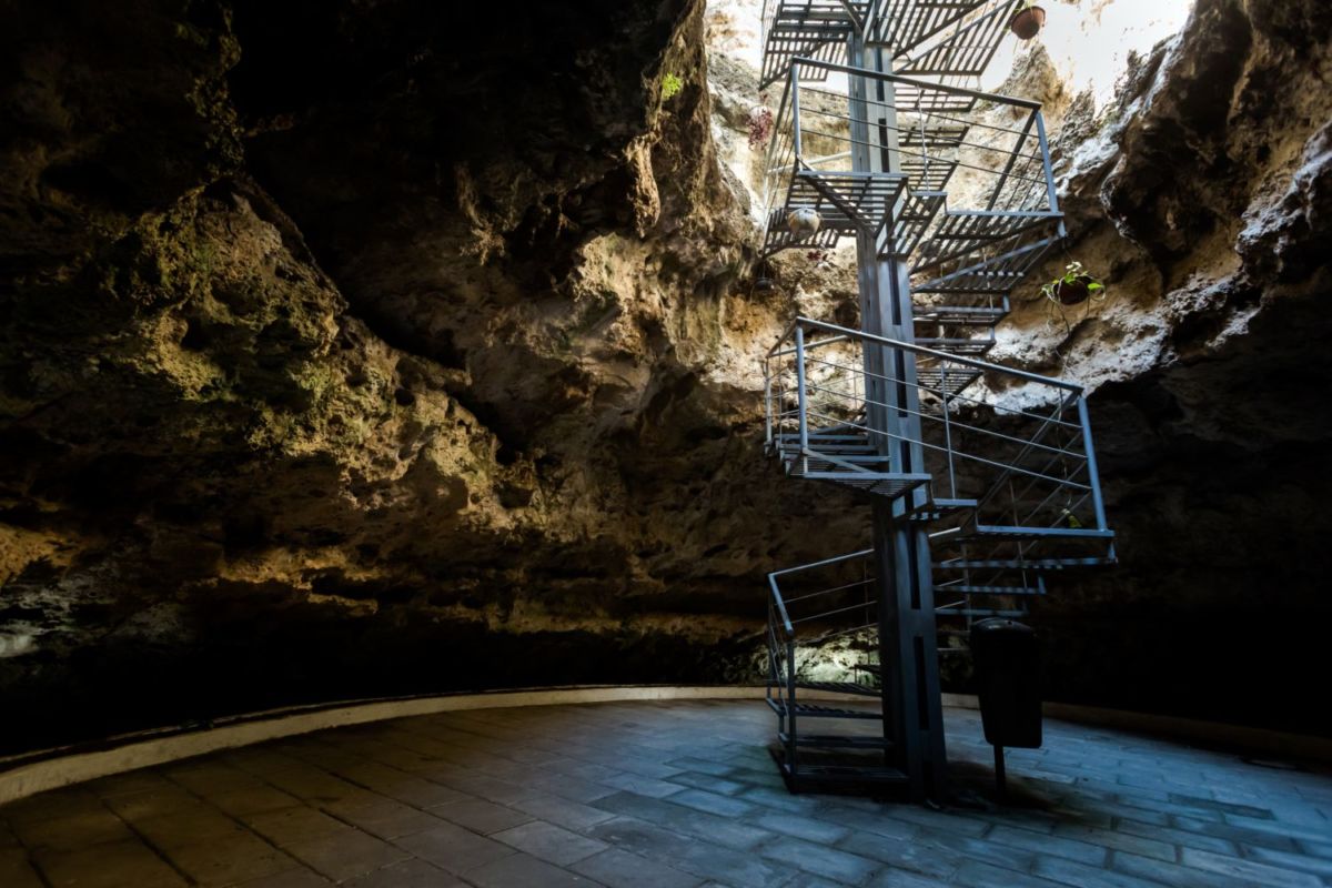 Interior del Volcán Cuexcomate