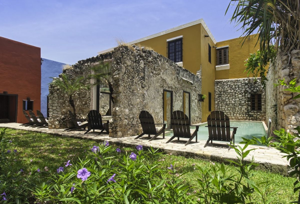 La Hacienda Puerta Campeche es una construcción del siglo XVI