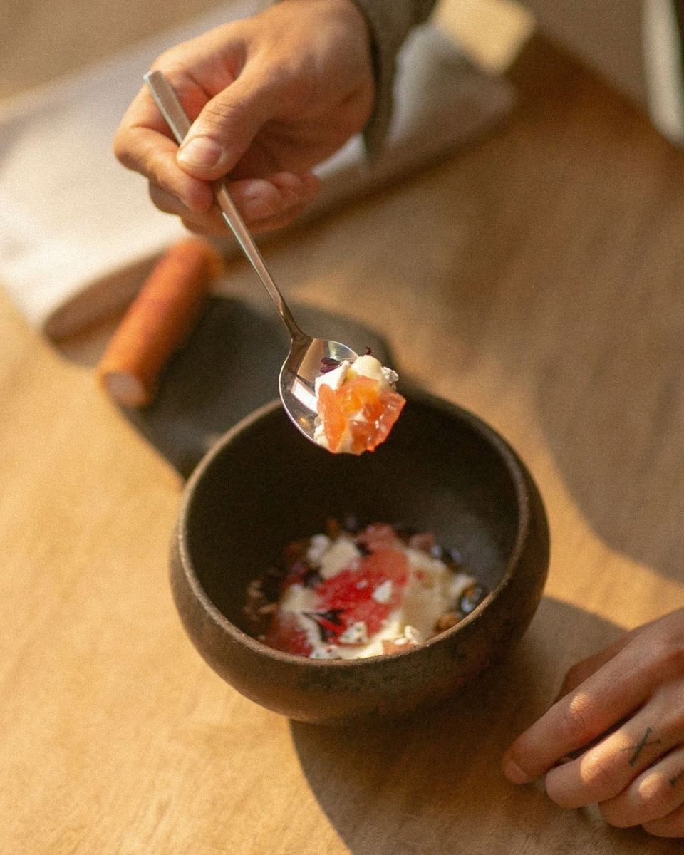 Postre con xoconostle en CDMX. 