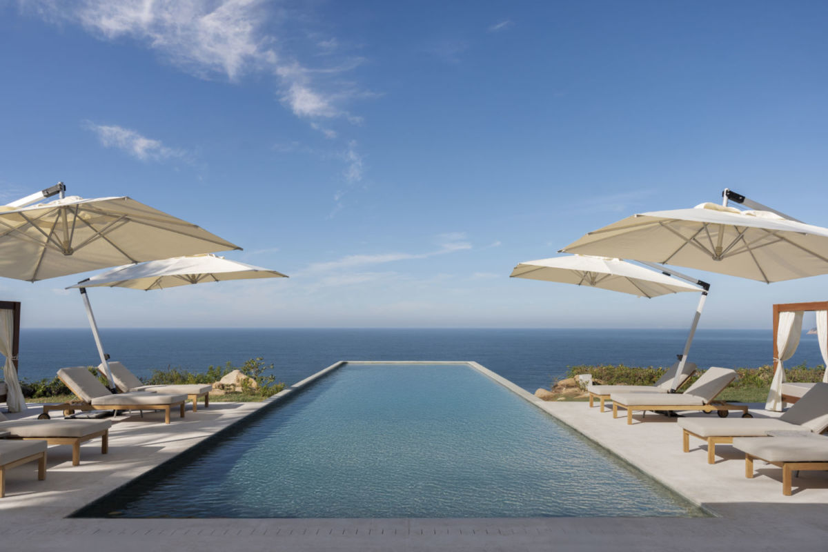 Piscina principal de Banyan Tree Cabo Marqués