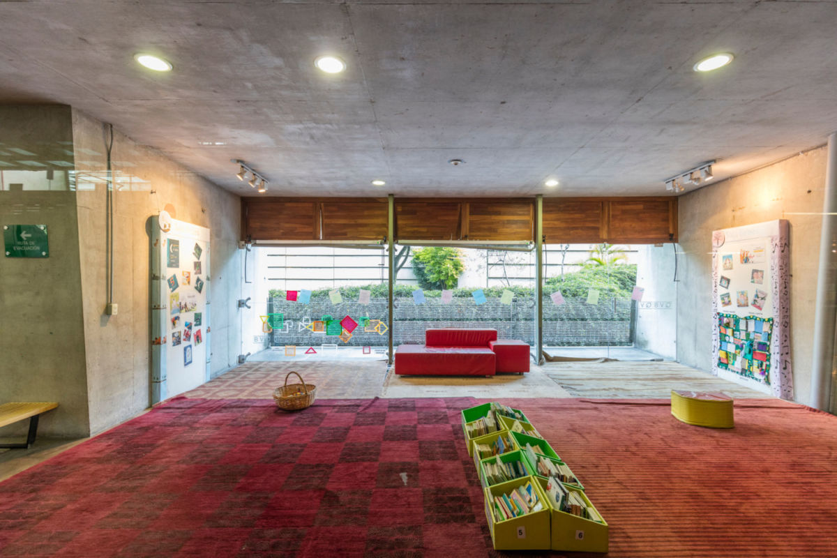 Sala infantil de la Biblioteca Vasconcelos 