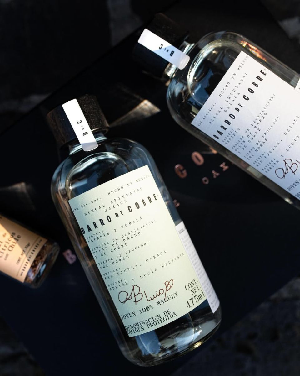 Mezcal mexicano y artesanal.
