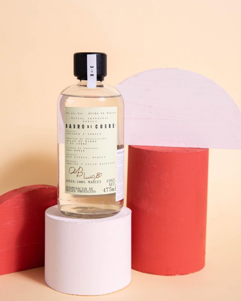 Barro de Cobre, destilado de agave mexicano.