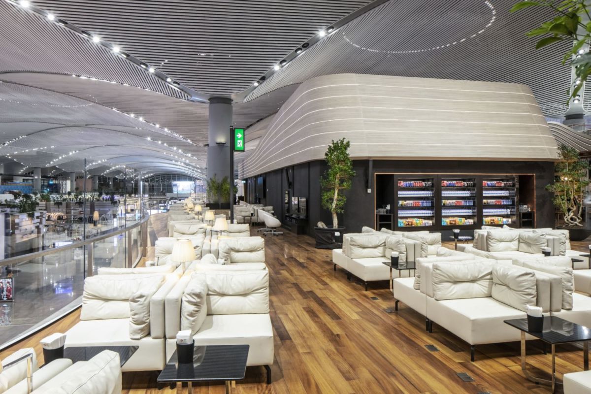 Los pasajeros de Business Class de Turkish Airlines tienen acceso a salas VIP en todos los aeropuertos