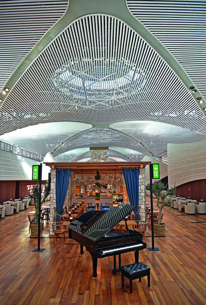 VIP lounge de Turkish Airlines en el aeropuerto de Estambul