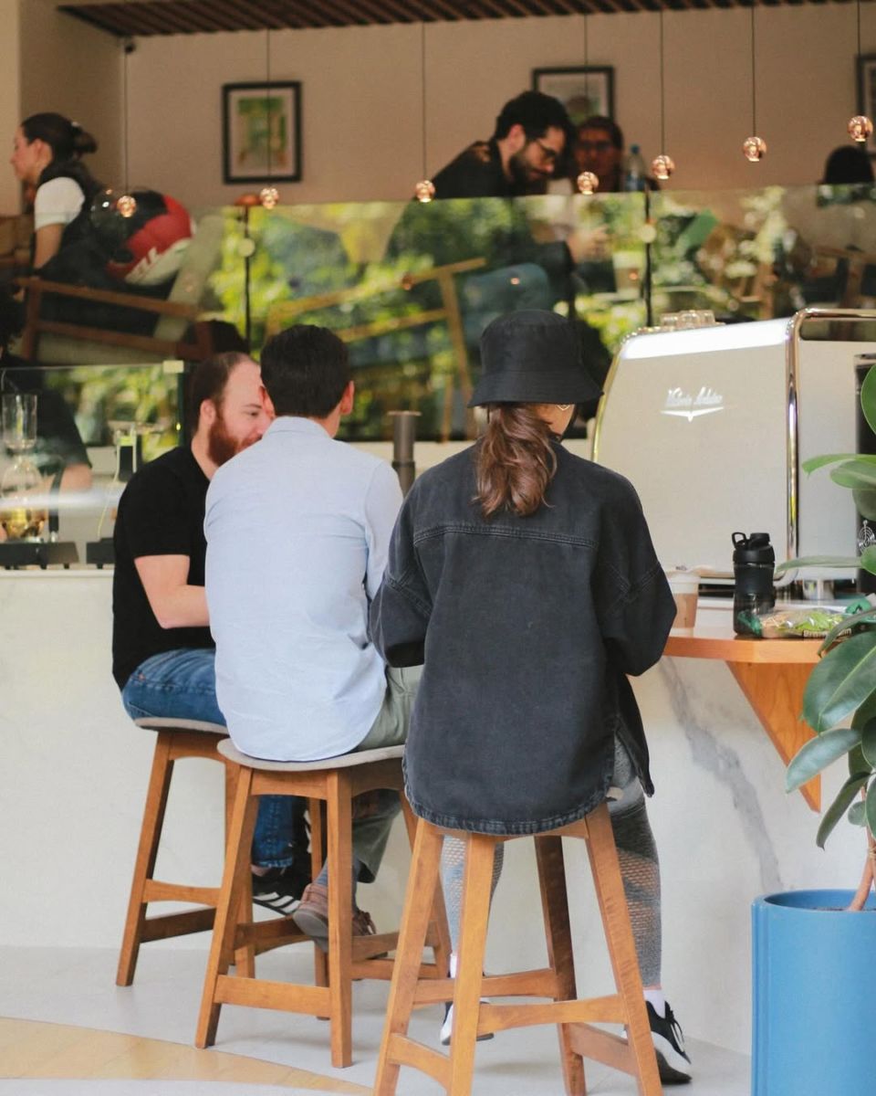 La Caja de Cristal es una cafetería ubicada en Polanco 