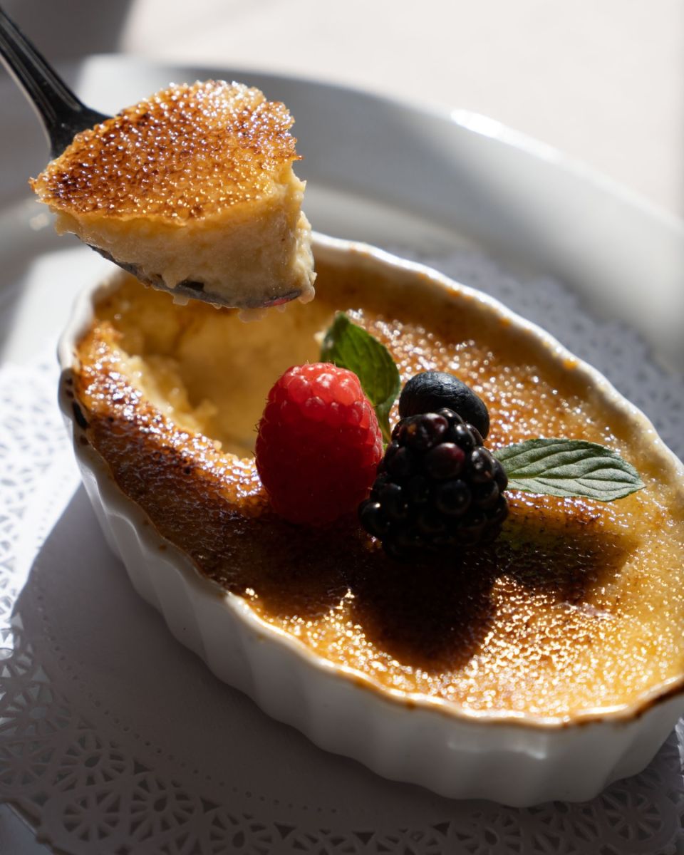 Creme brulee en la CDMX. 