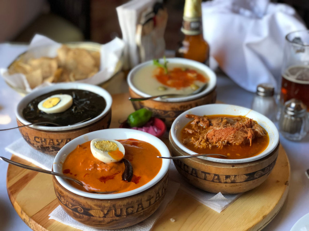 Guisos tradicionales en Yucatán México. 