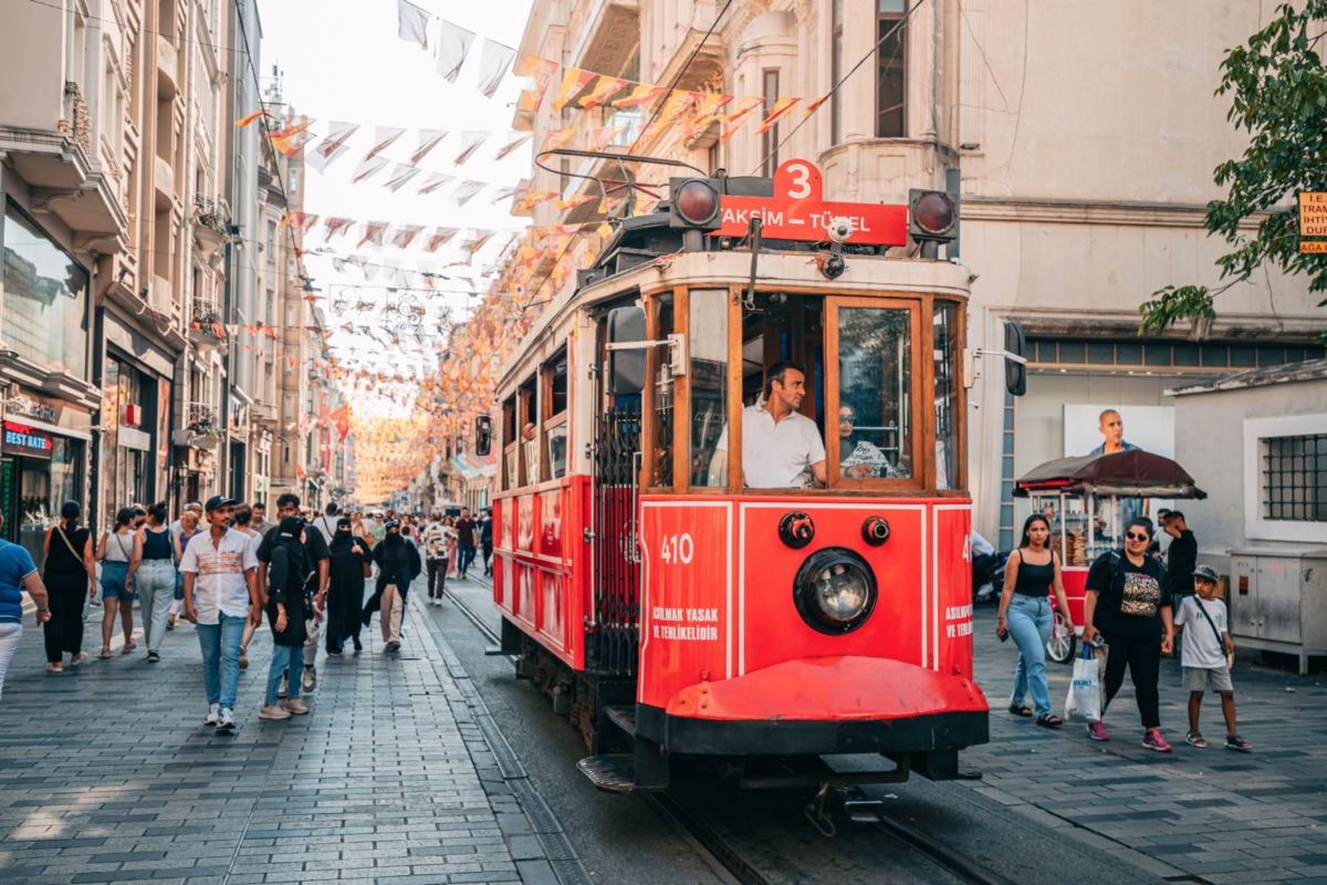 tranvía Avenida de Istiklal