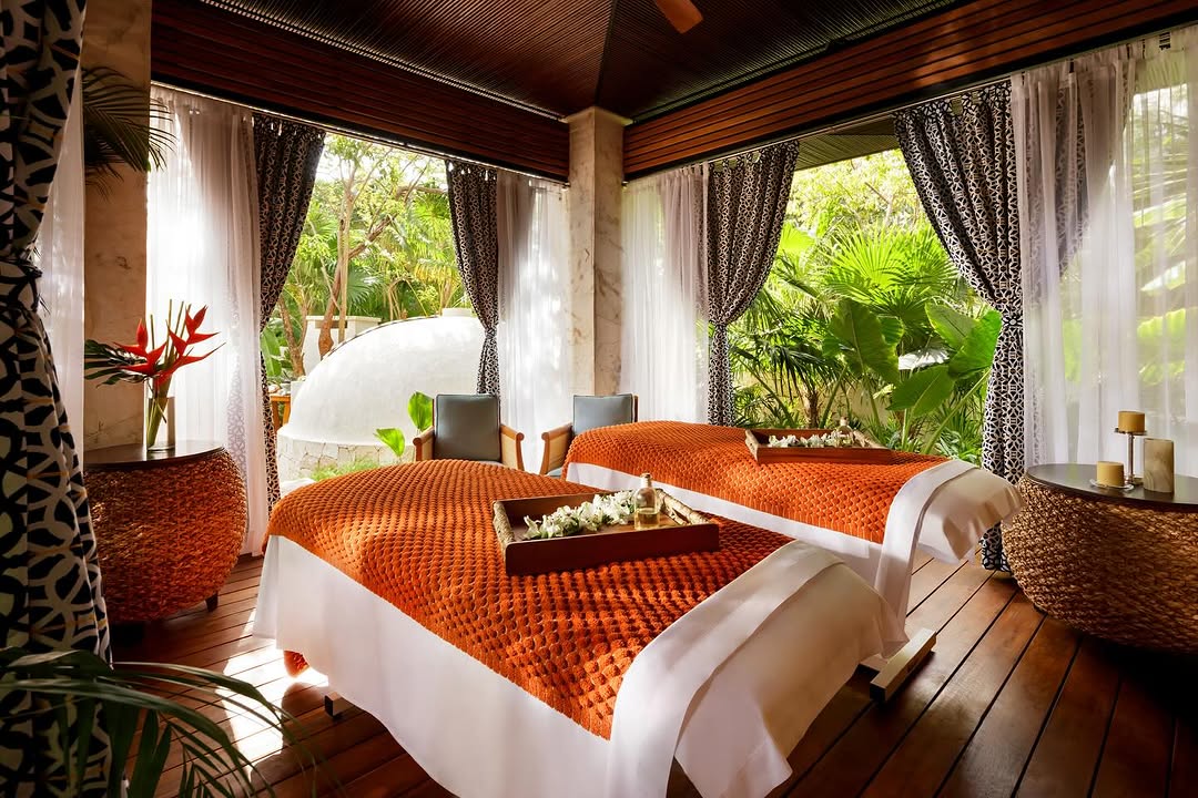 Spa de lujo en México, Fairmont Mayakoba. 