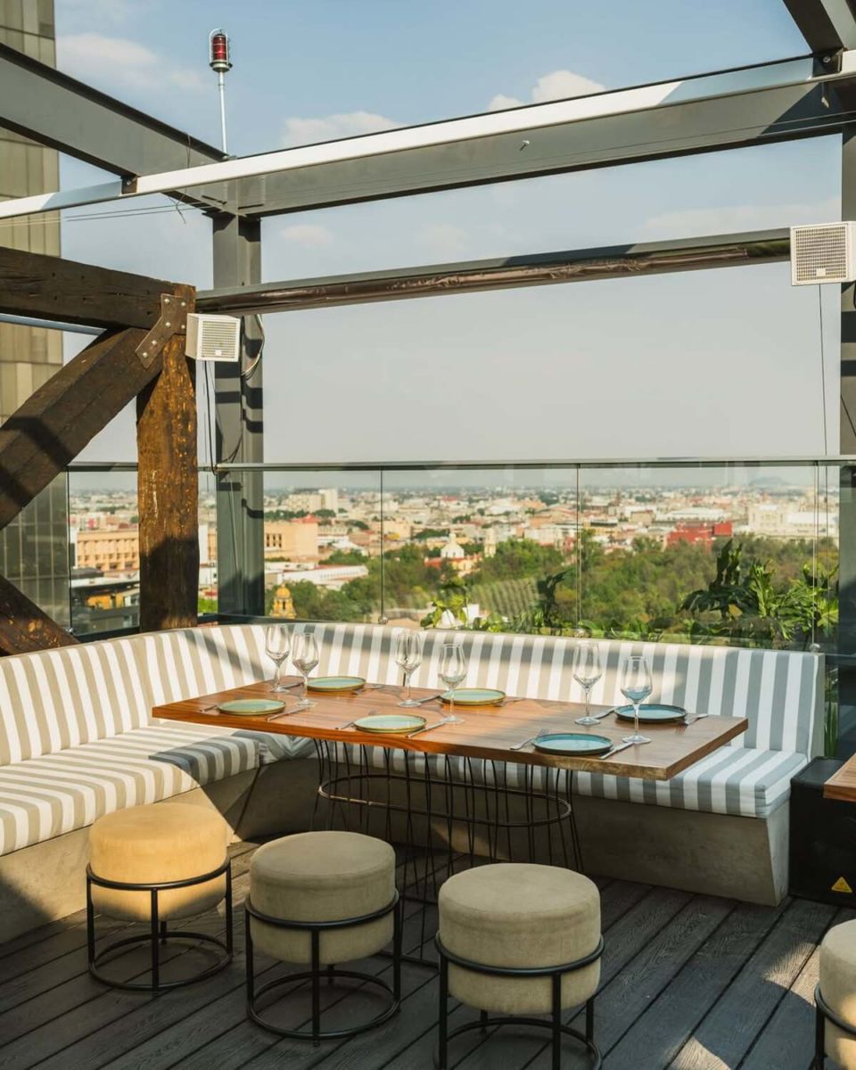 La has estado ignorando, pero es una de las terrazas más bonitas del Centro Histórico de la CDMX 