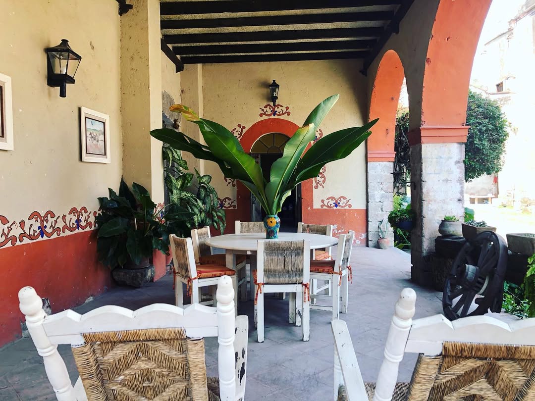terrazas al aire libre finca el fortín