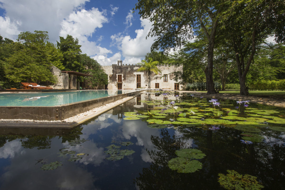 alberca hacienda tamchen