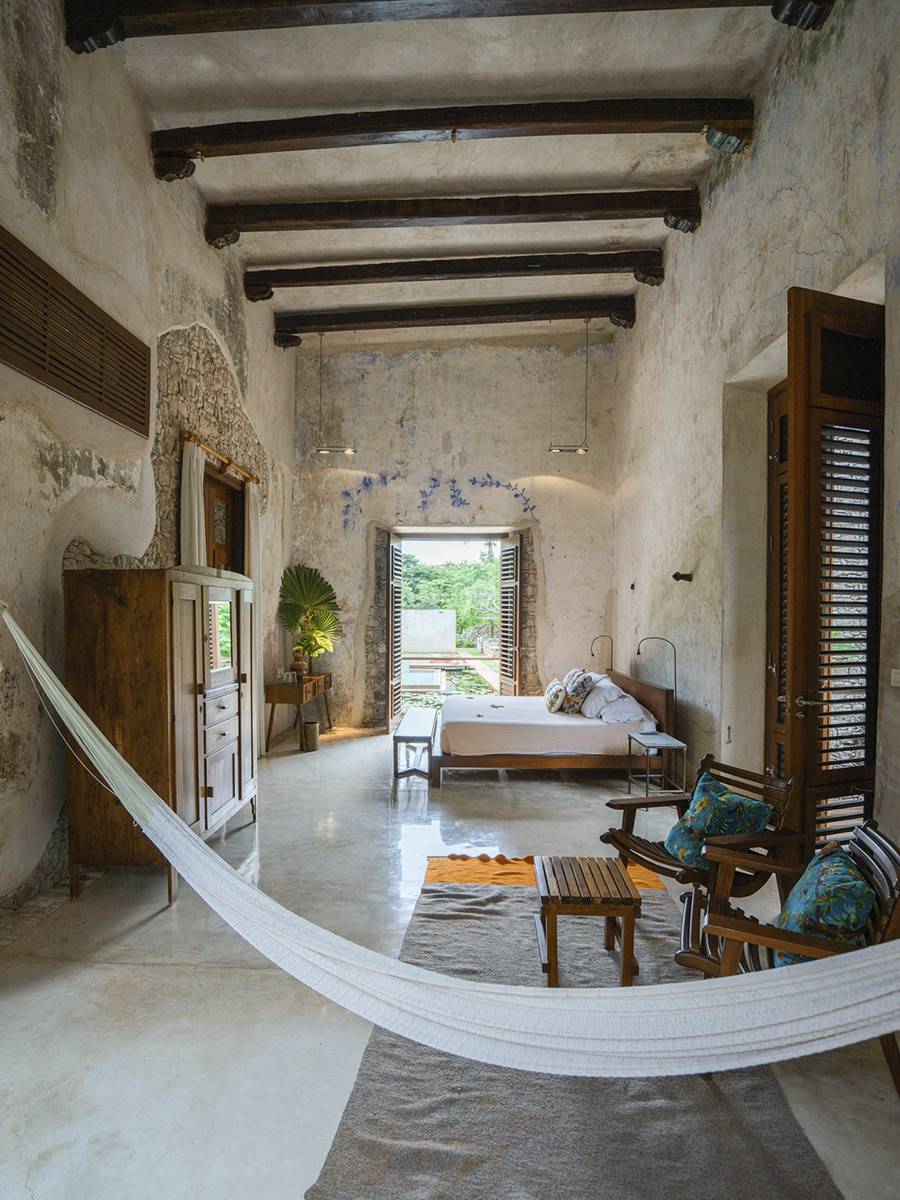 habitaciones hacienda tamchen yucatán