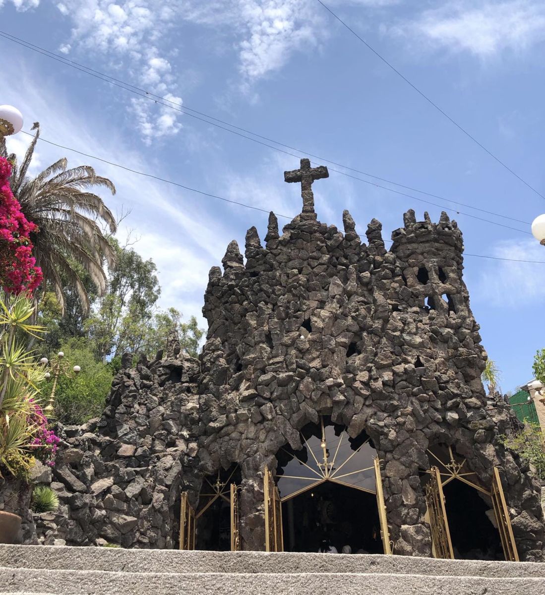 Gruta de Lourdes en Puebla