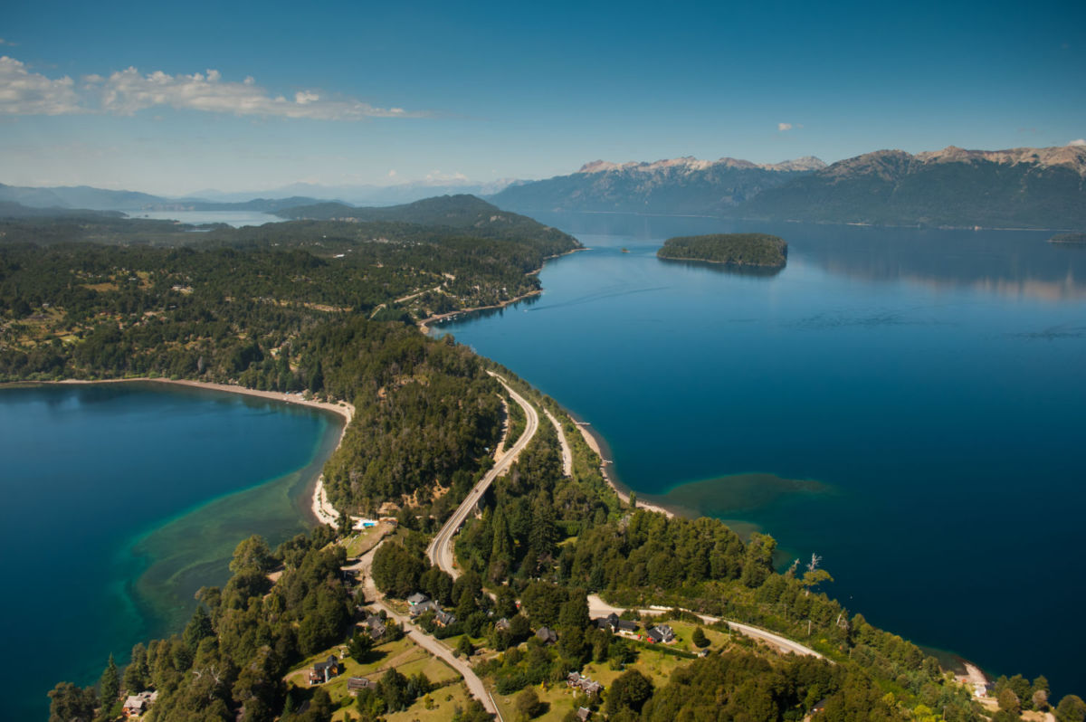 Villa La Angostura en La Patagonia