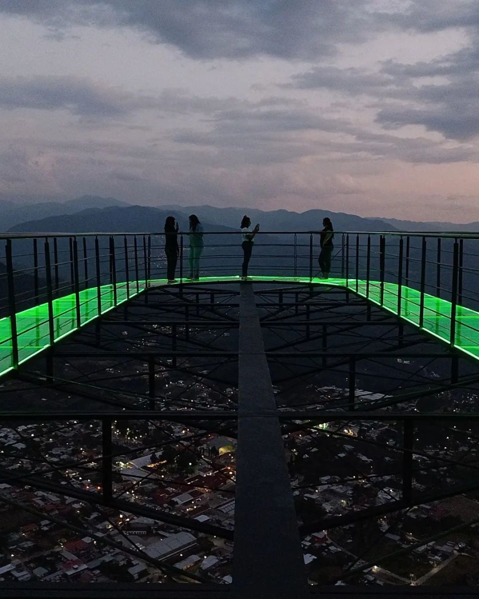 mirador de cristal en Oaxaca 