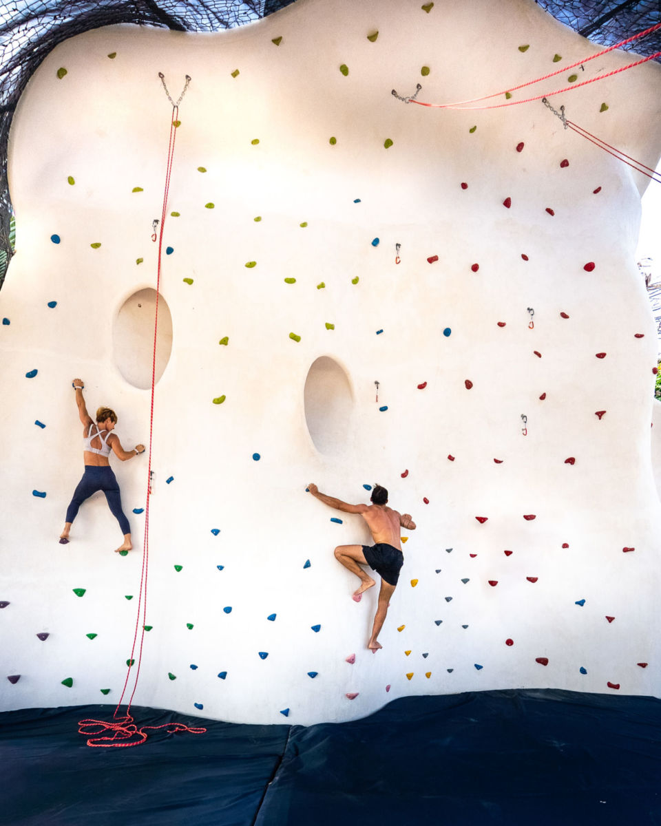 Oceanik Gym es un gimnasio al aire libre en Tulum 