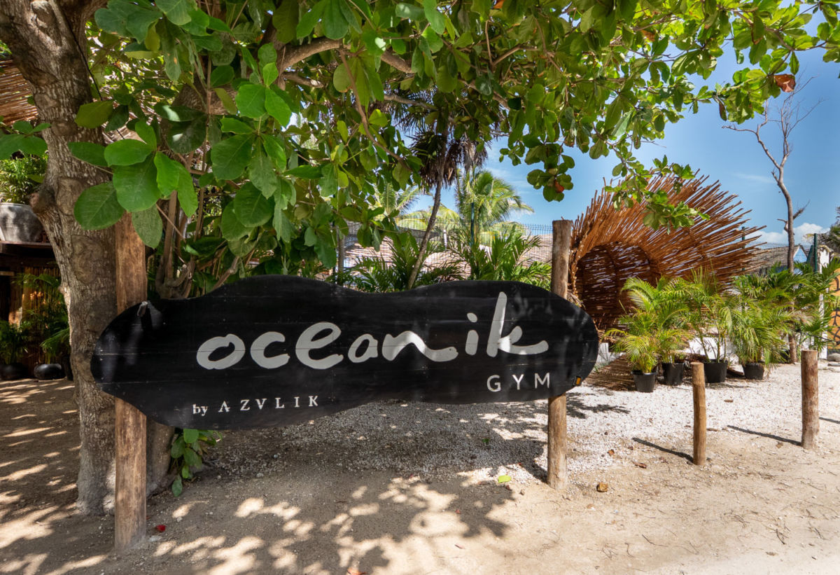 gimnasio en Tulum, México 
