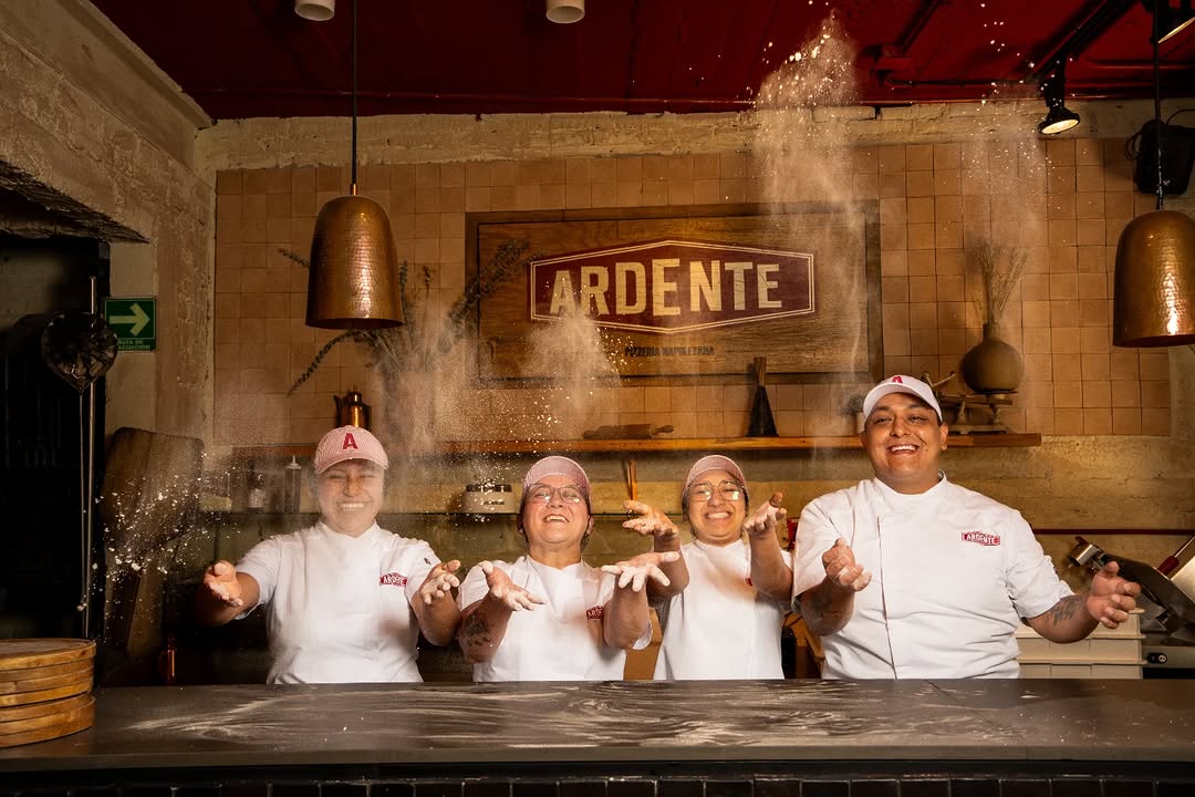 Pizzaiolos en Ardente. 
